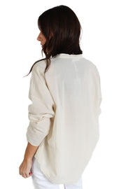 Voile Nude Cotton Blouse