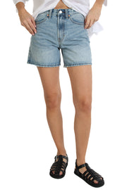 Longer Length Denim Shorts