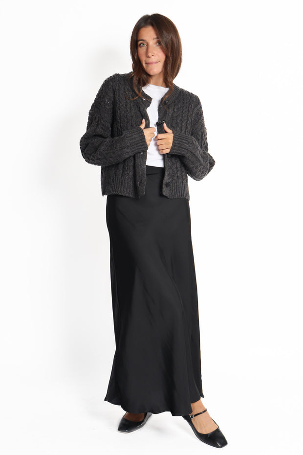 Black Alicent Long Skirt
