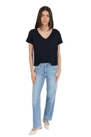 Navy Venice V-Neck