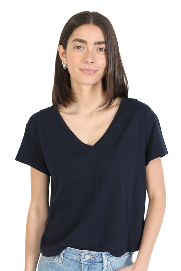 Navy Venice V-Neck