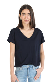 Navy Venice V-Neck