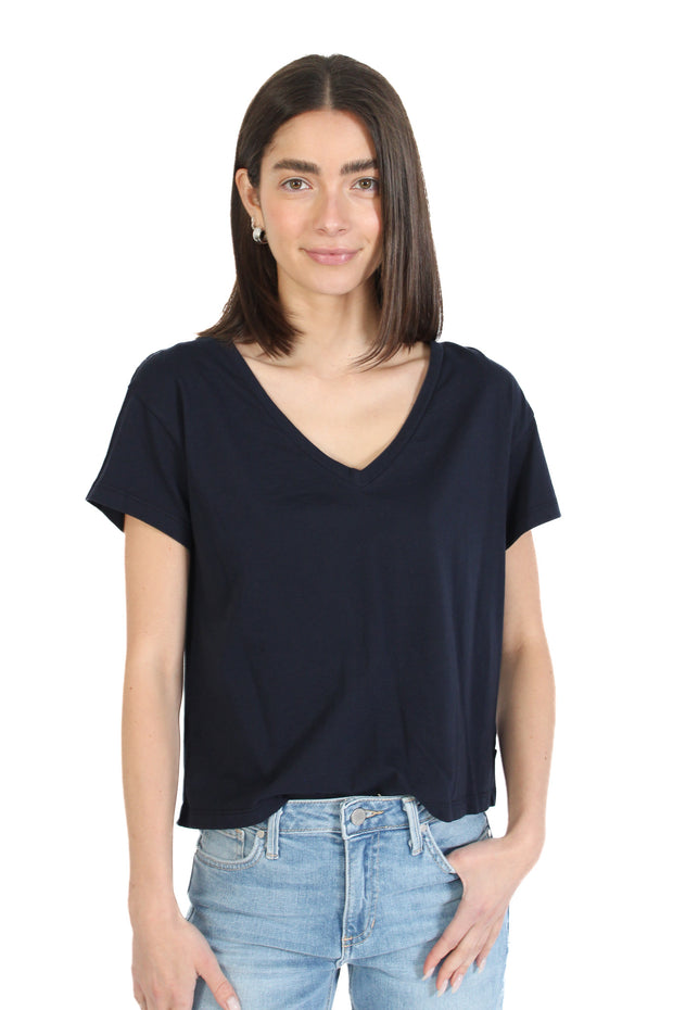 Navy Venice V-Neck