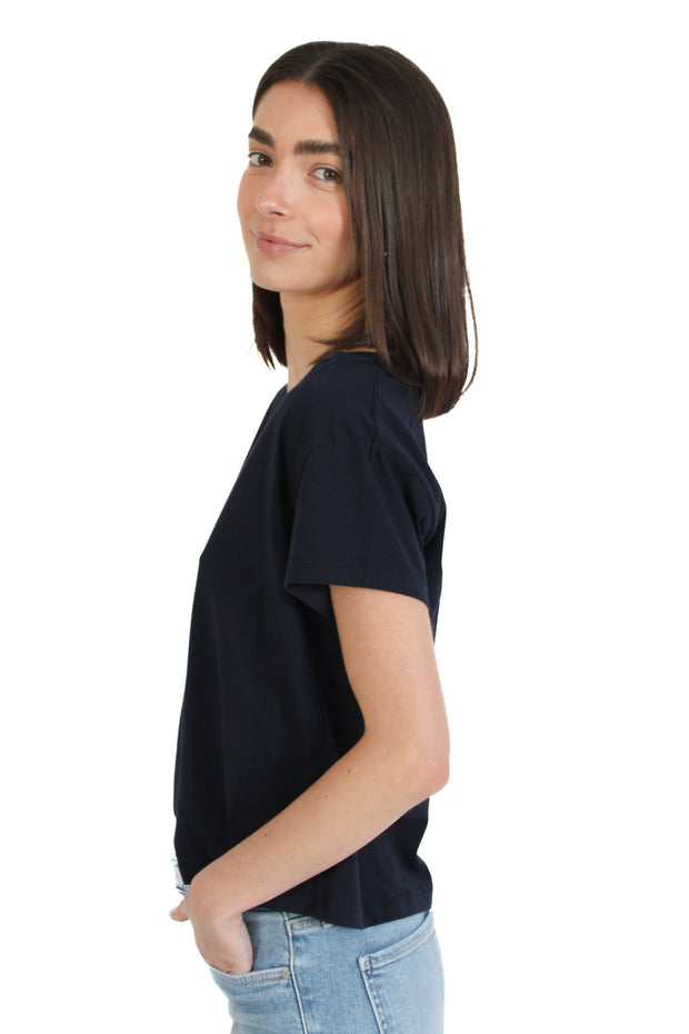 Navy Venice V-Neck