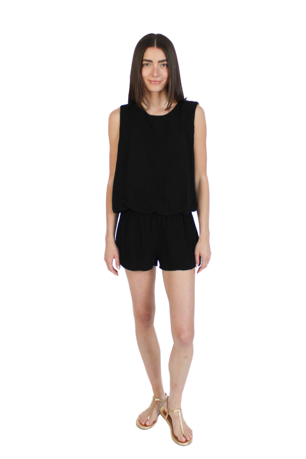 Black Gauze Willow Short