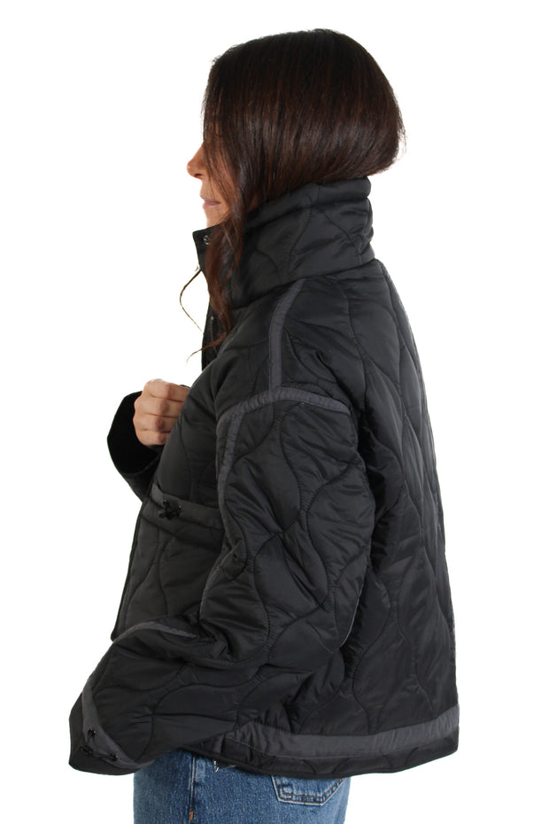 Black Valky Puffer Jacket