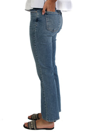 Slim Cropped Bootcut Denim