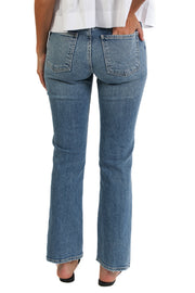 Slim Cropped Bootcut Denim