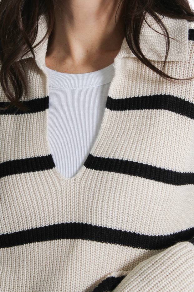 Anfisa Stripe Sweater