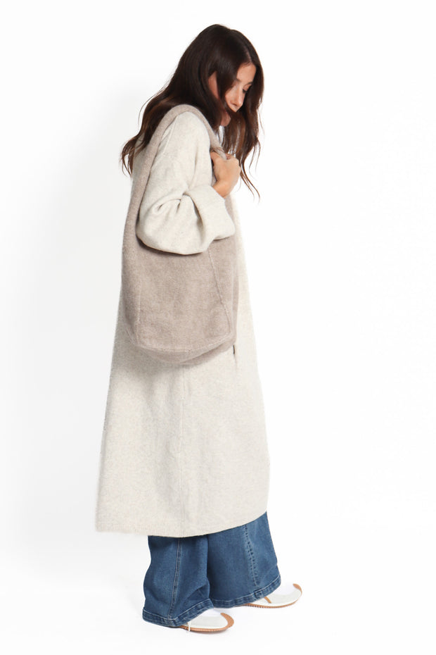 Driftwood Knit Tote Bag