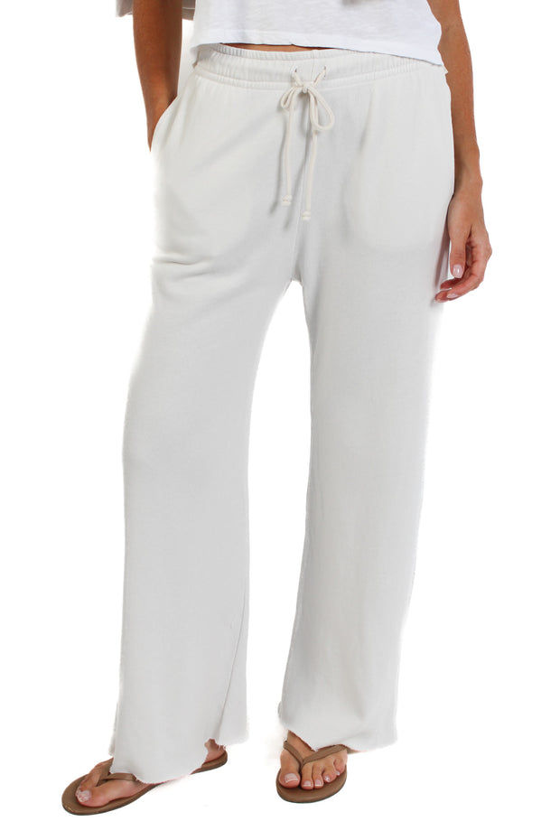 Beach Organic Fleece Wide Leg Pant