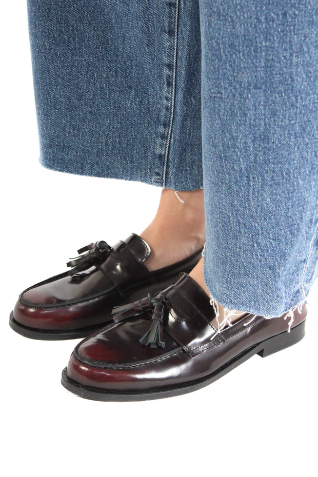 Morgan Bordeaux Loafer