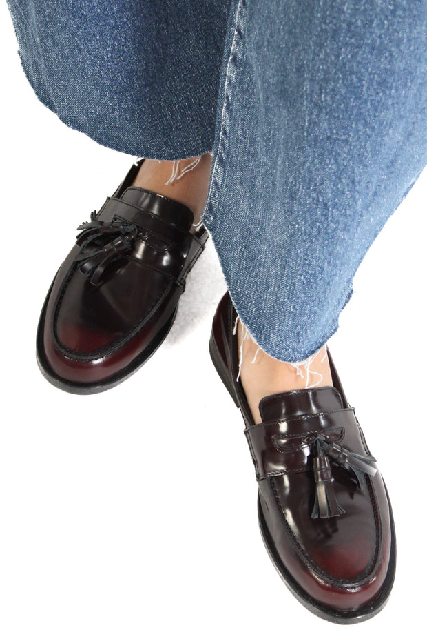 Morgan Bordeaux Loafer