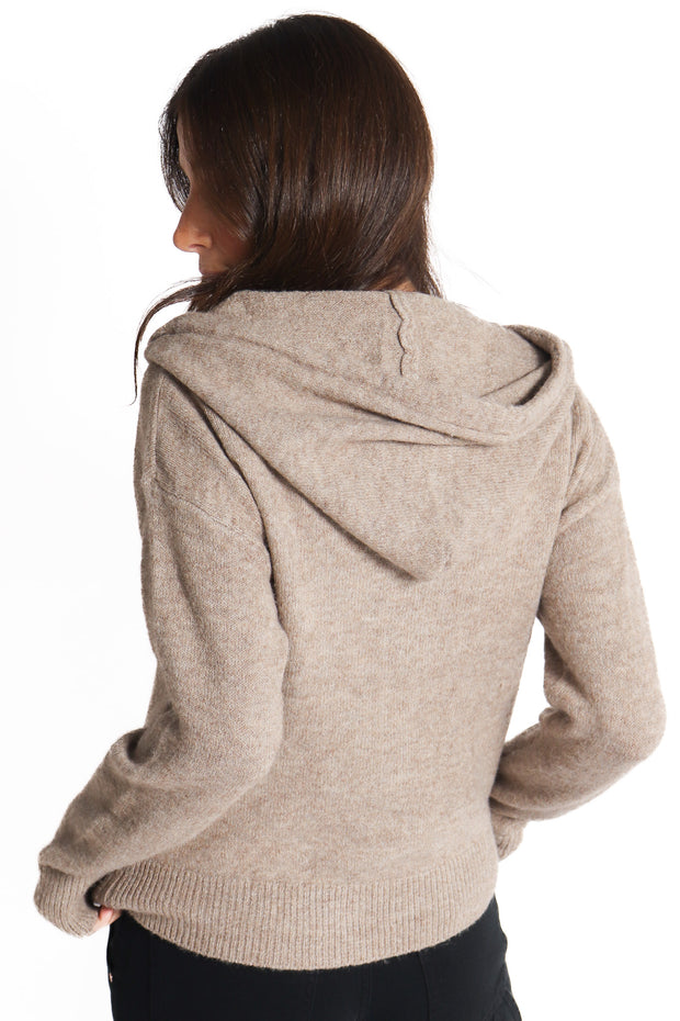 Rylee Driftwood Zip Hoody