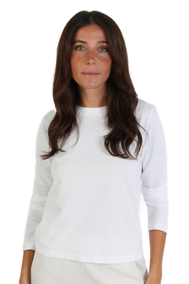 White Susanna Vintage Longsleeve