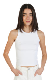Sari White Tank