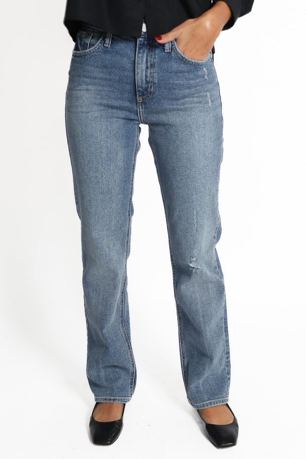 Full Length Straight Jeans