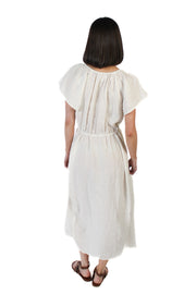 Bali Chalk Linen Dress