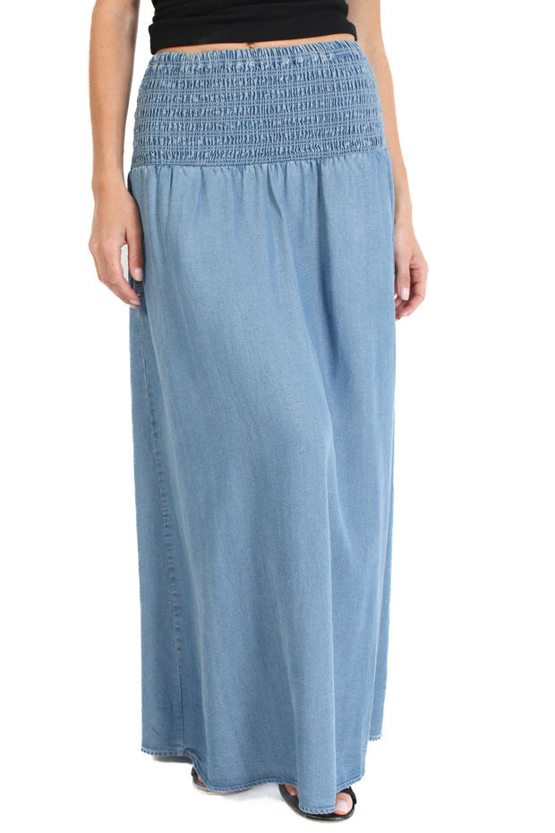 Suzanne Medium Denim Skirt