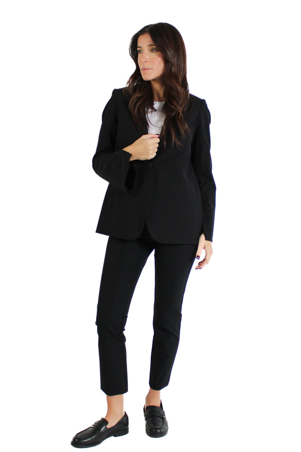 Black Riri Techno Zip Blazer