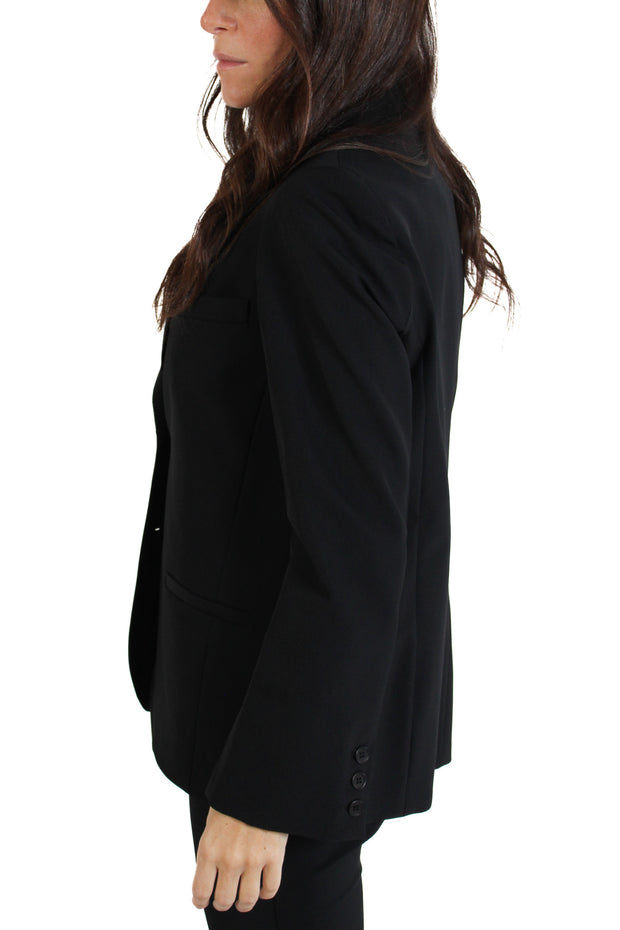 Black Riri Techno Zip Blazer