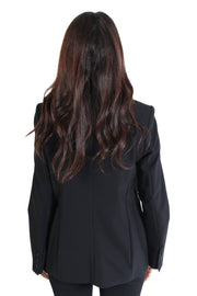 Black Riri Techno Zip Blazer