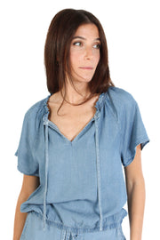 Amoret Medium Denim Top