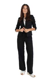 Black Pant Suit Set