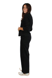 Black Pant Suit Set