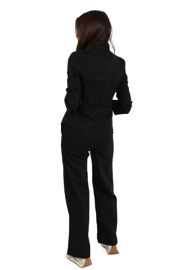 Black Pant Suit Set