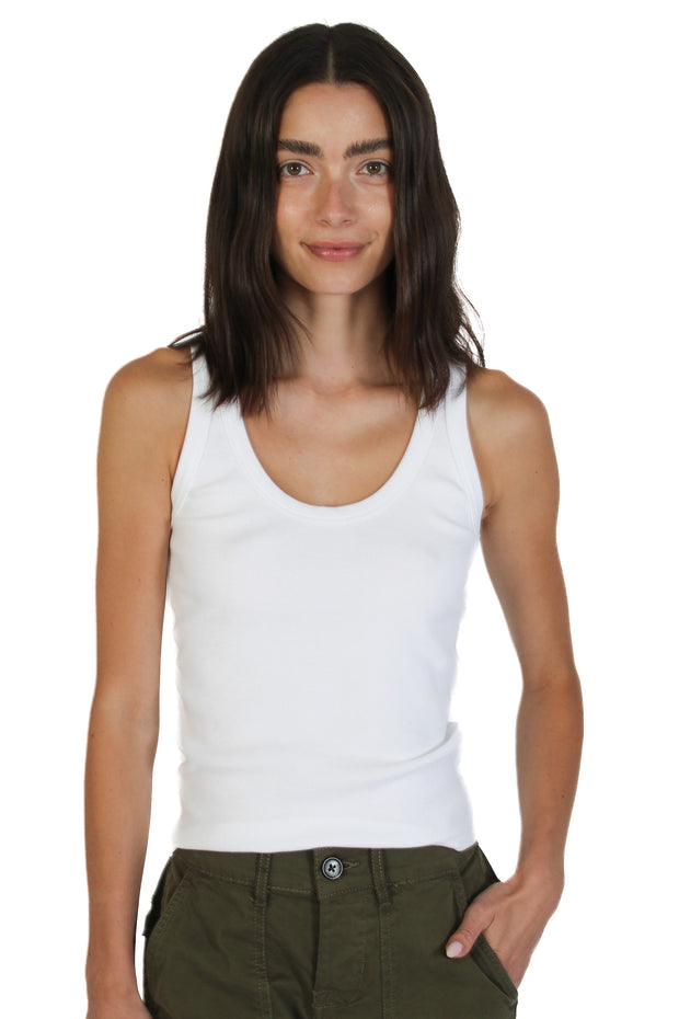 Zoey White Tank
