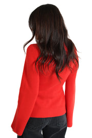 Red Dani Cardigan