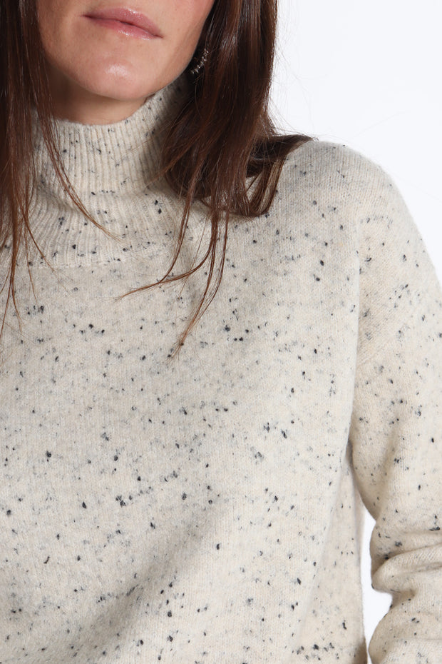 Macy Oat Fleck Sweater