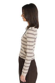 Natural Stripe Polo