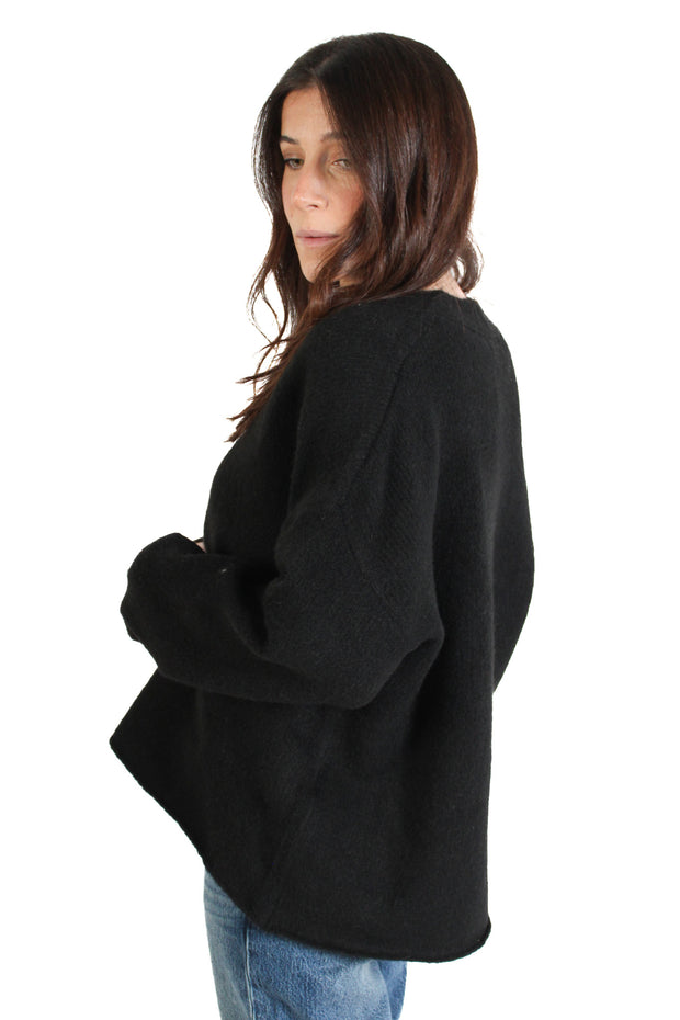 Asher Black Cardigan