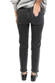 Charlie Flat Iron High Rise Classic Straight Leg Jean