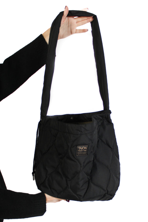 Black Military Shoulder Bag