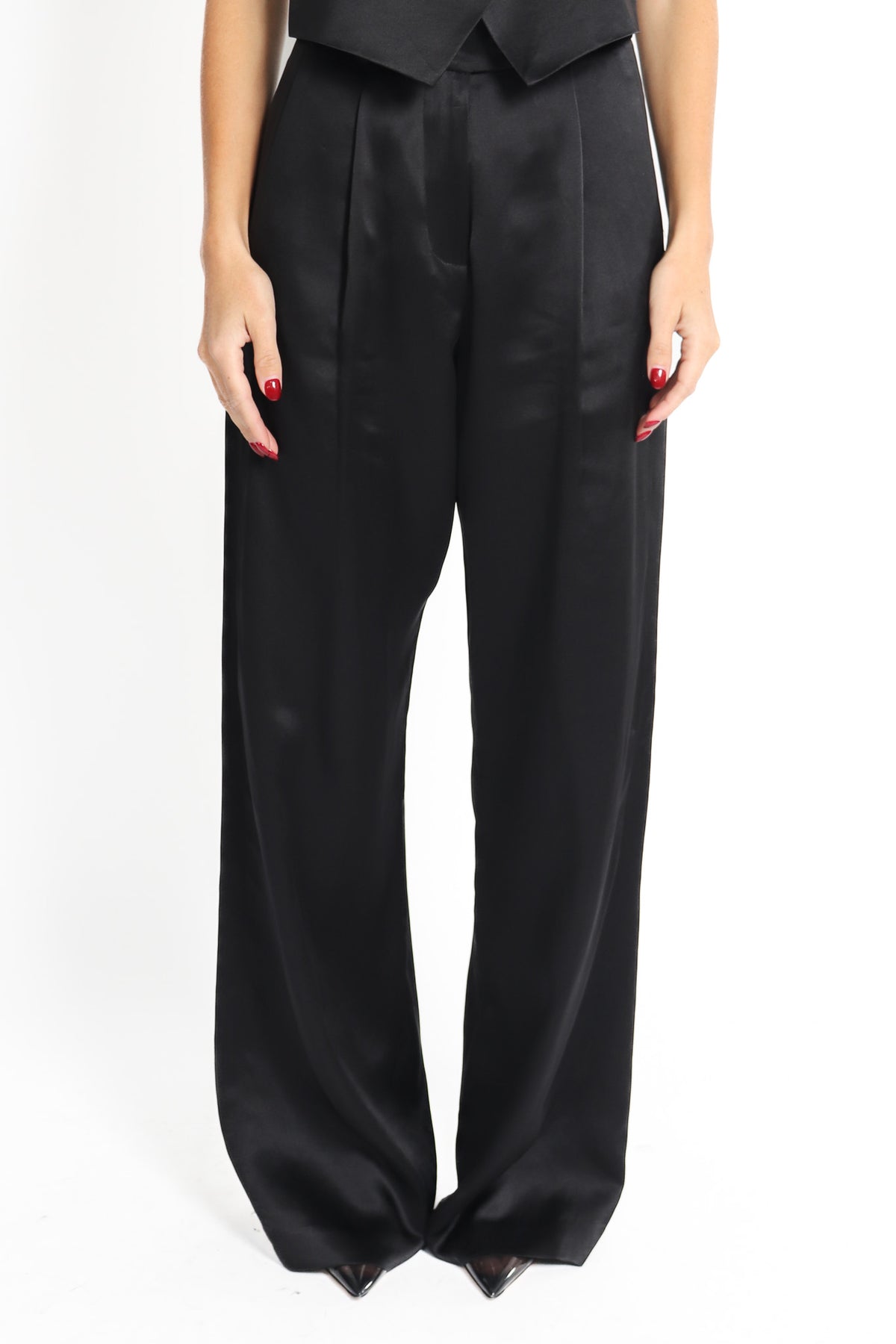 Wynia Pin Tuck Crop Pant - 2 Colors *Final Sale*