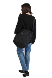 Black Military Shoulder Bag