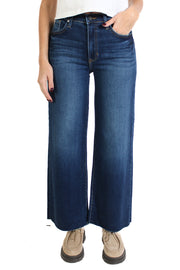 Scissor Cut Wide Leg Jeans