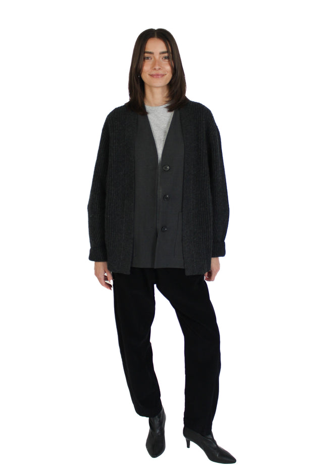 Black Laney Corduroy Pant