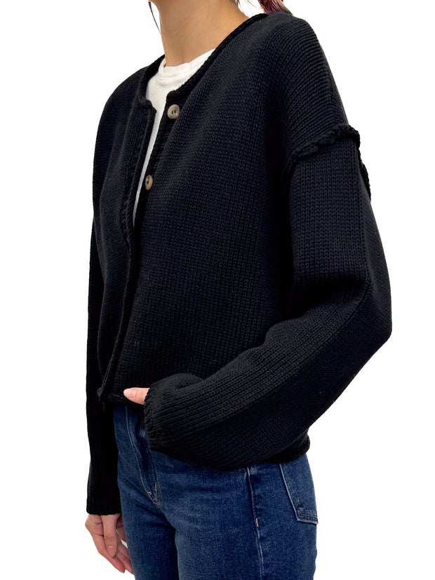 Sindhu Black Cardigan