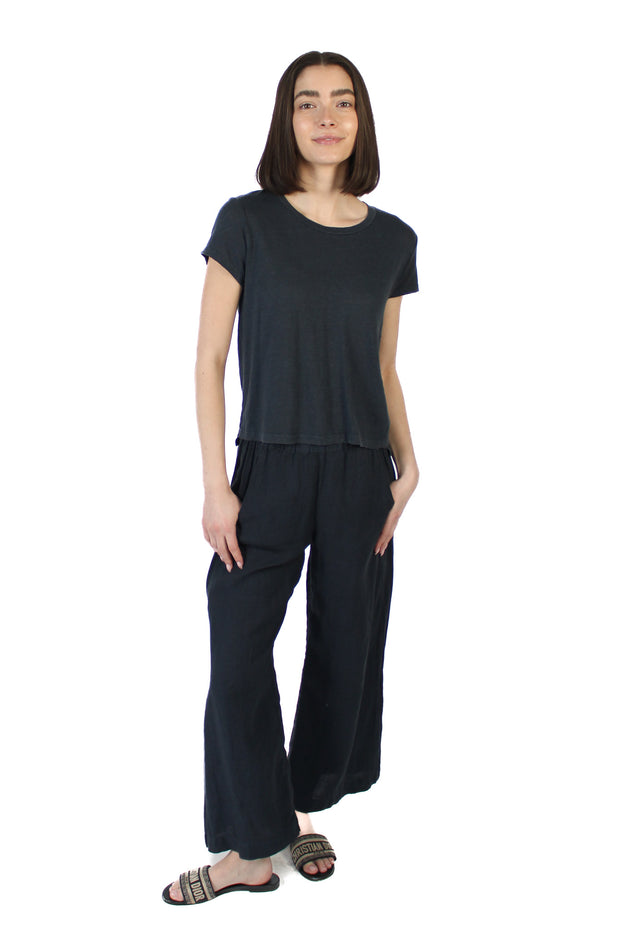 Lola Shadow Linen Pant