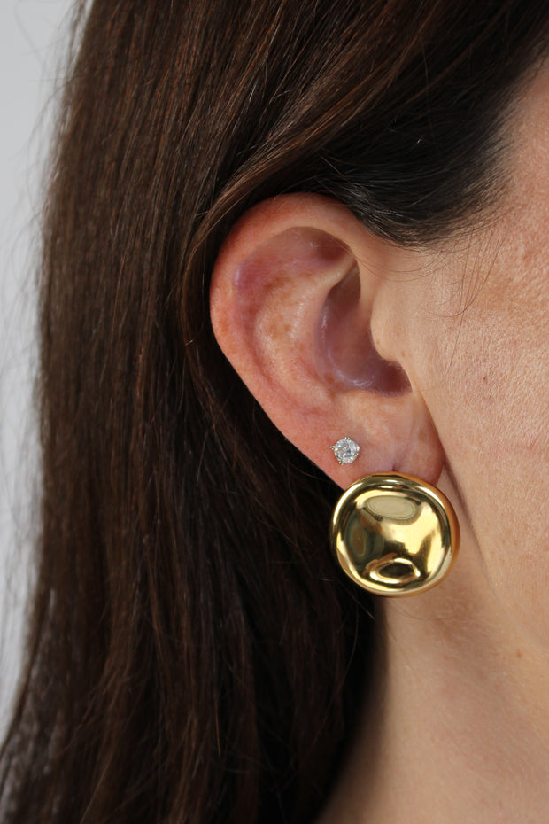 Chloe Hammered Earrings