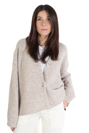 Asher Oat Cardigan