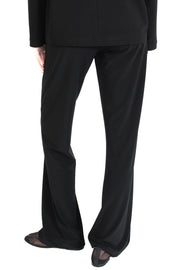 Riri Black Jersey Bootcut Pant