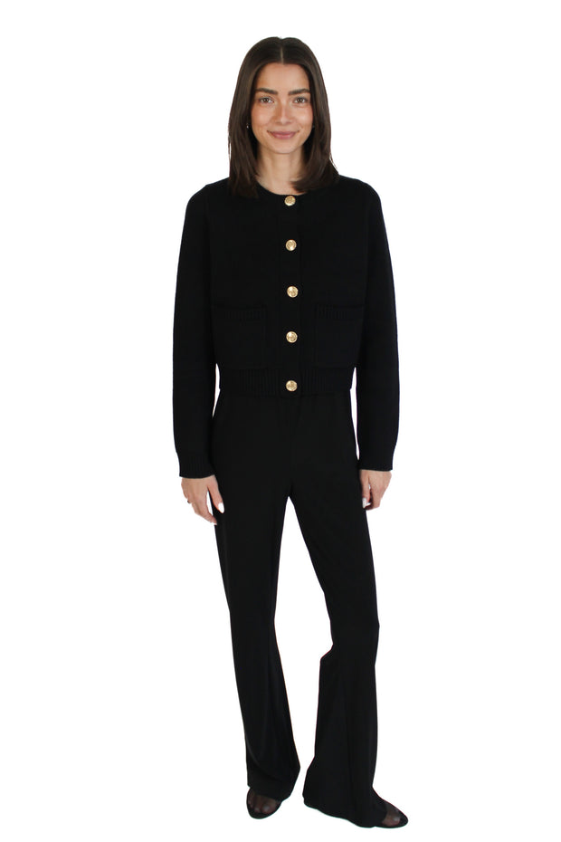Mahal Black Cardigan