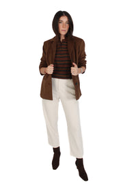 Salie Faux Suede Jacket