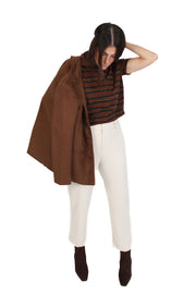 Salie Faux Suede Jacket