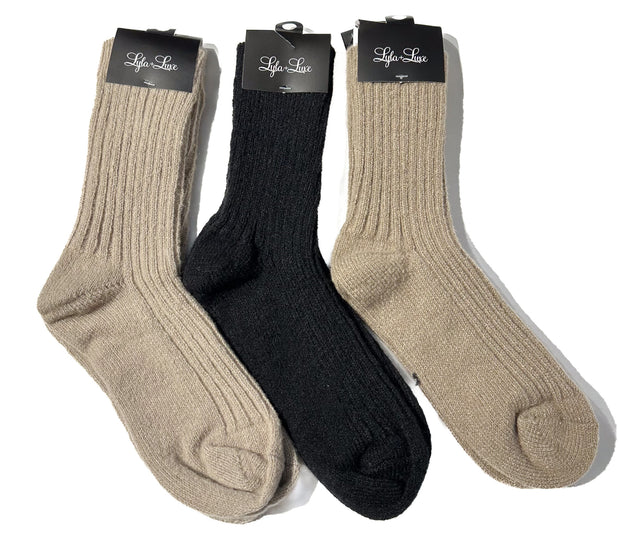 Cotton Cashmere Socks